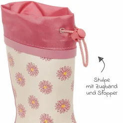 Gummistiefel - Margeriten - Rosa - Gr. 22