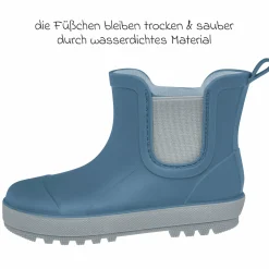 Gummistiefel Halbhoch - Marine - Gr. 23
