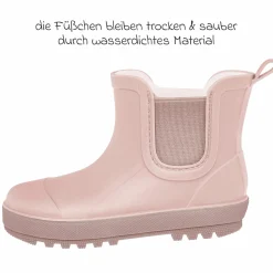 Gummistiefel Halbhoch - Rosa - Gr. 23