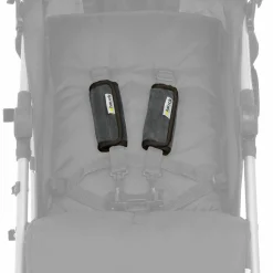 Gurtpolster Smoothe Me - 2er Pack - Grau