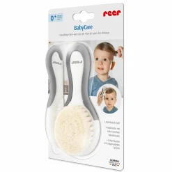 Haarpflege Set BabyCare - Naturhaarbürste