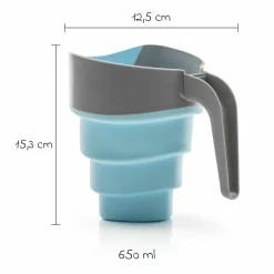 Haarwaschbecher MyHappyBath Cup - Blau Grau