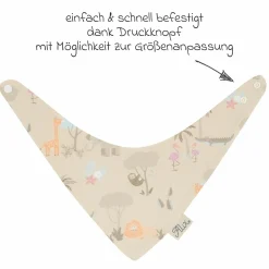 Halstuch / Bandana Lätzchen Dreieckstuch 2er Pack - Jungle