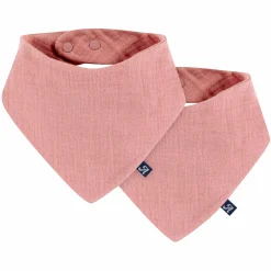 Halstuch / Bandana Lätzchen Dreieckstuch Mull 2er Pack - Fox Glove