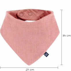 Halstuch / Bandana Lätzchen Dreieckstuch Mull 2er Pack - Fox Glove