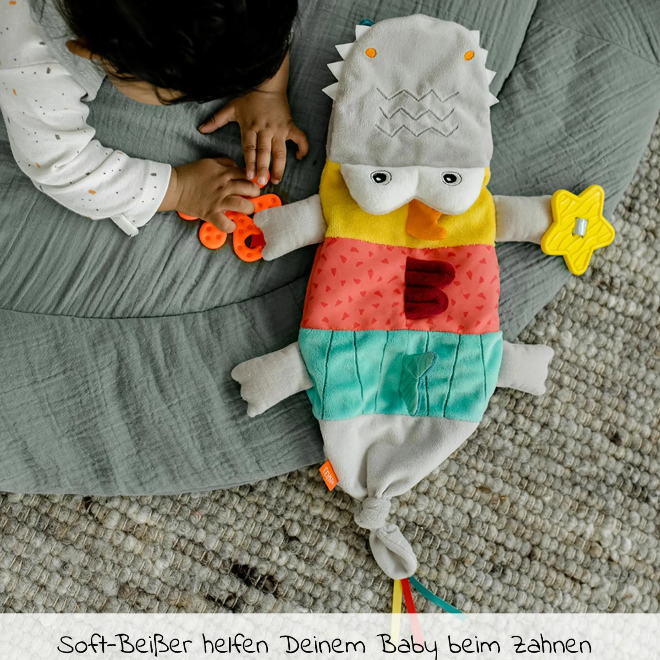 Handpuppe Krokodil 40 cm - DoBabyDoo