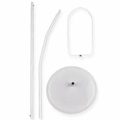 Himmelstange mit Standfuß Höhe 150 cm / 32 cm Ø - Weiß