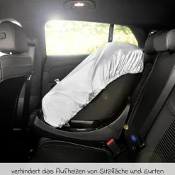 Hitzeschutz-Abdeckung für Kindersitz