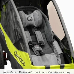 Hängematte Plus mit Sicherheitsrahmen für Babytransport - Grau