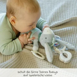 Hänge-Spielzeug / Activity-Spieltier zum Aufhängen - Eselchen
