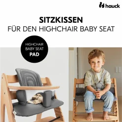 Hochstuhl Alpha Move - im Sparset inkl. Baby Seat + Baby Seatpad + Essbrett + Sitzkissen