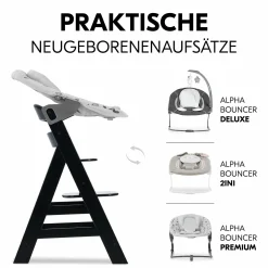 Hochstuhl Alpha Plus - Black