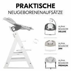 Hochstuhl Alpha Plus - Creme