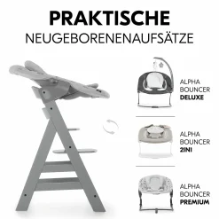 Hochstuhl Alpha Plus - Grey