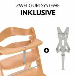 Hochstuhl Alpha Plus - Natur