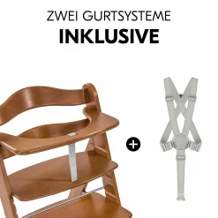 Hochstuhl Alpha Plus - Walnut