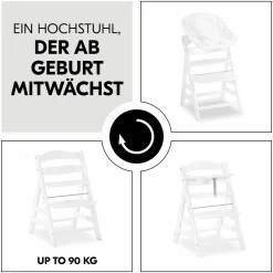 Hochstuhl Alpha Plus - White