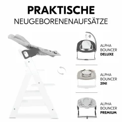 Hochstuhl Alpha Plus - White