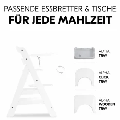 Hochstuhl Alpha Plus - White