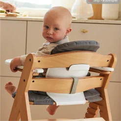 Hochstuhl Alpha Plus Black - im Sparset inkl. Baby Seat + Baby Seatpad + Click Tray