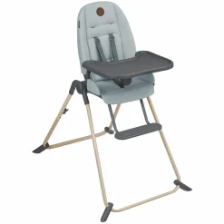 Hochstuhl Ava Beyond Eco Care ab Geburt - 3 Jahre nur 6 kg schwer mit Liegeposition und Tablett - Grey - Kollektion 2025