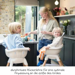 Hochstuhl Chestnut ab Geburt - 6 Jahre auch als Kinderstuhl nutzbar - Mocha - Kollektion 2025