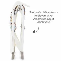 Hochstuhl Mimzy Snacker ab 6 Monate nutzbar klein faltbar nur 6,3 kg leicht - Alphabet - Kollektion 2025