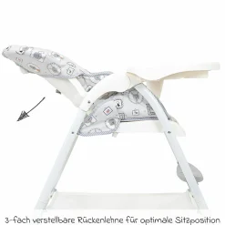 Hochstuhl Mimzy Snacker ab 6 Monate nutzbar klein faltbar nur 6,3 kg leicht - Portrait