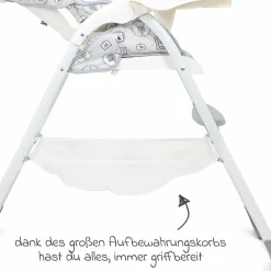 Hochstuhl Mimzy Snacker ab 6 Monate nutzbar klein faltbar nur 6,3 kg leicht - Portrait
