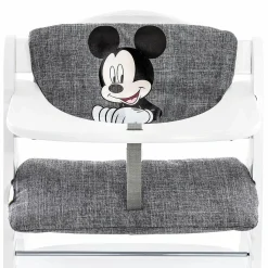 Hochstuhlauflage & Sitzverkleinerer - Disney Deluxe - Mickey Grey
