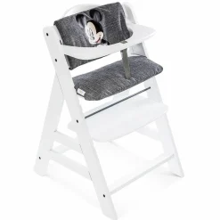 Hochstuhlauflage & Sitzverkleinerer - Disney Deluxe - Mickey Grey