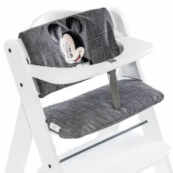 Hochstuhlauflage & Sitzverkleinerer - Disney Deluxe - Mickey Grey