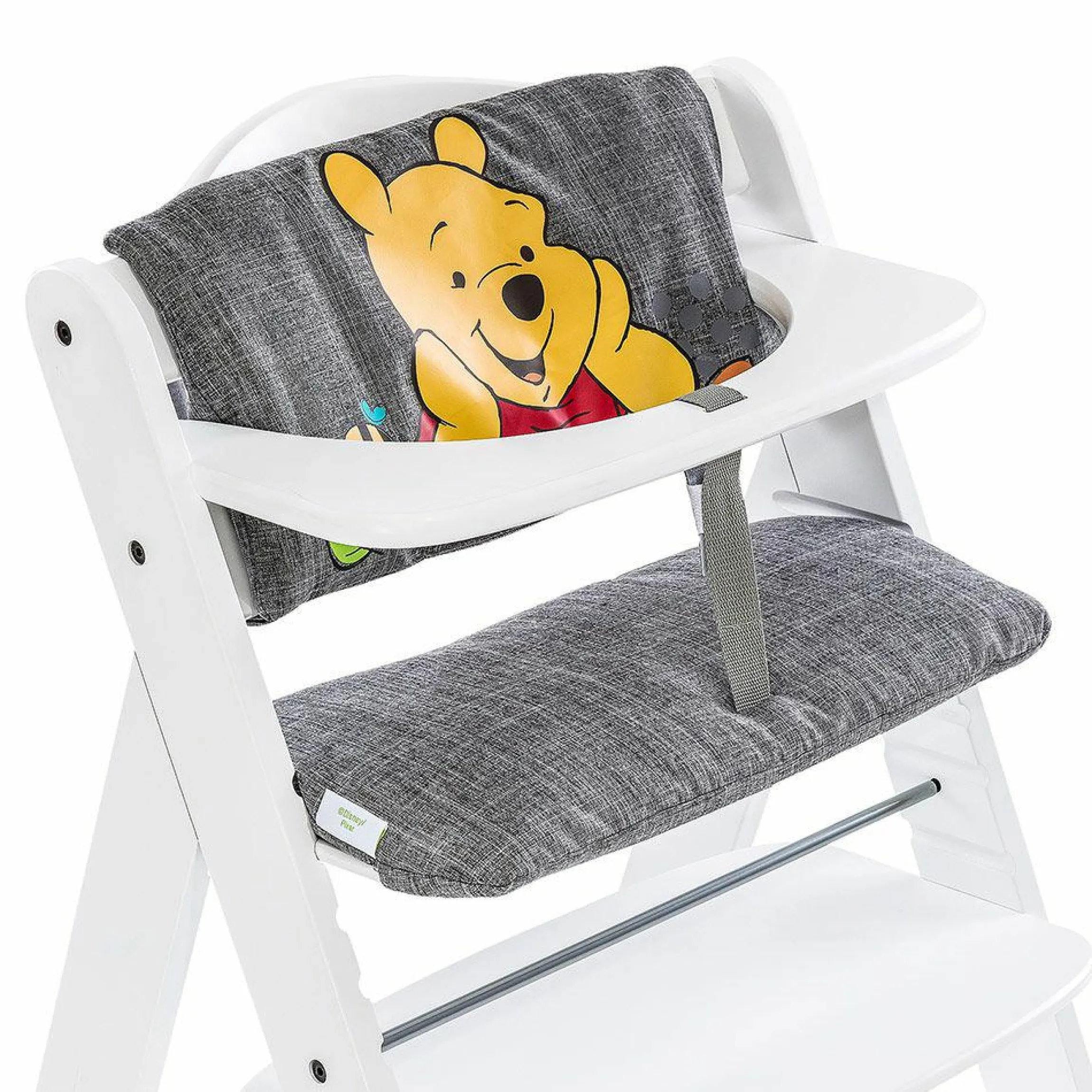 Hochstuhlauflage & Sitzverkleinerer - Disney Deluxe - Winnie Pooh Grey