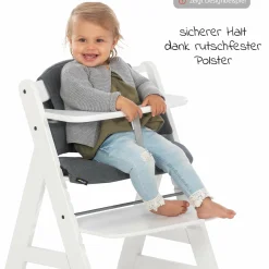 Hochstuhlauflage Deluxe - Select Line - Jersey Charcoal