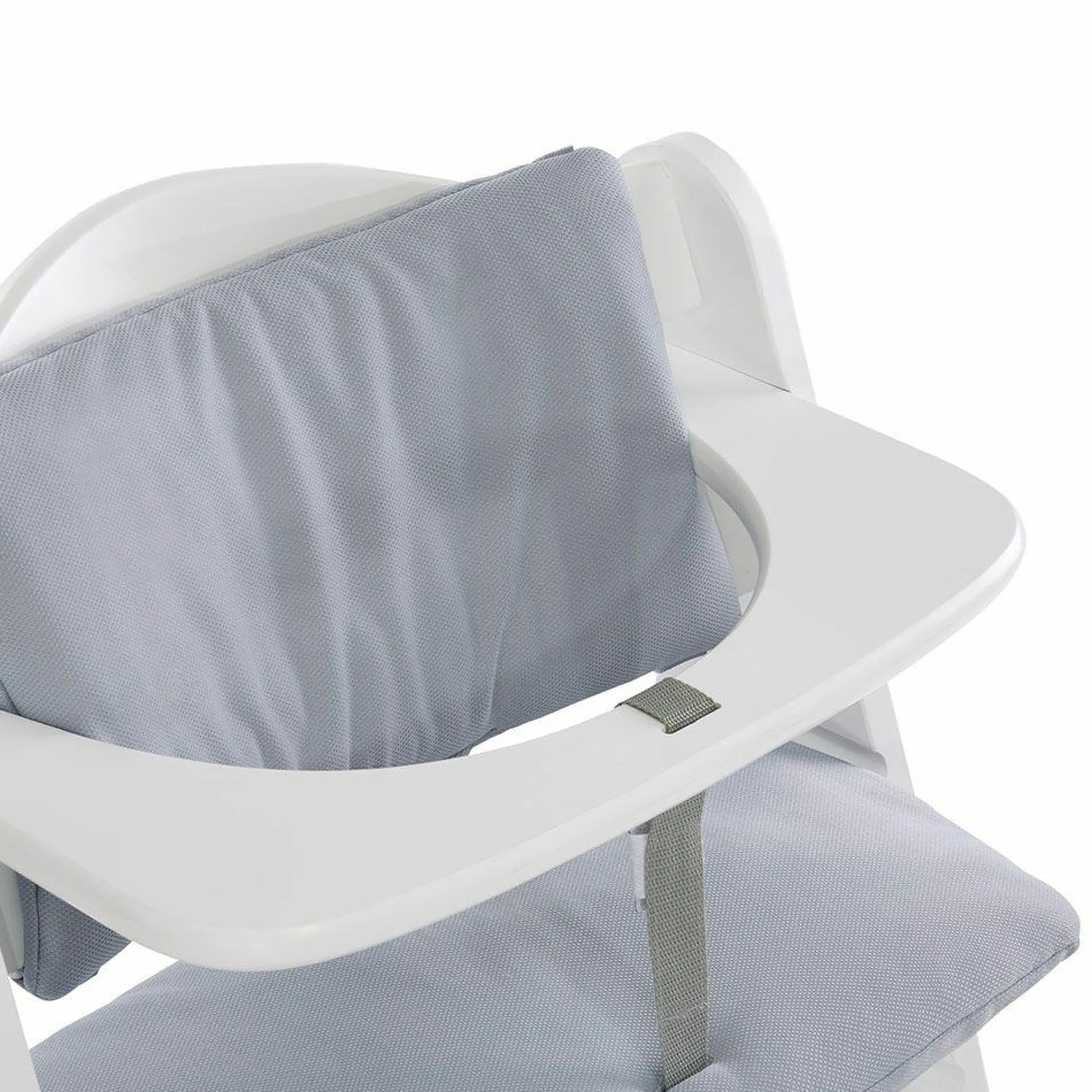 Hochstuhlauflage Deluxe - Stretch Grey