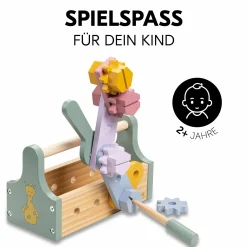 Holz Werkzeugkiste für Kleinkinder - Learn to Repair