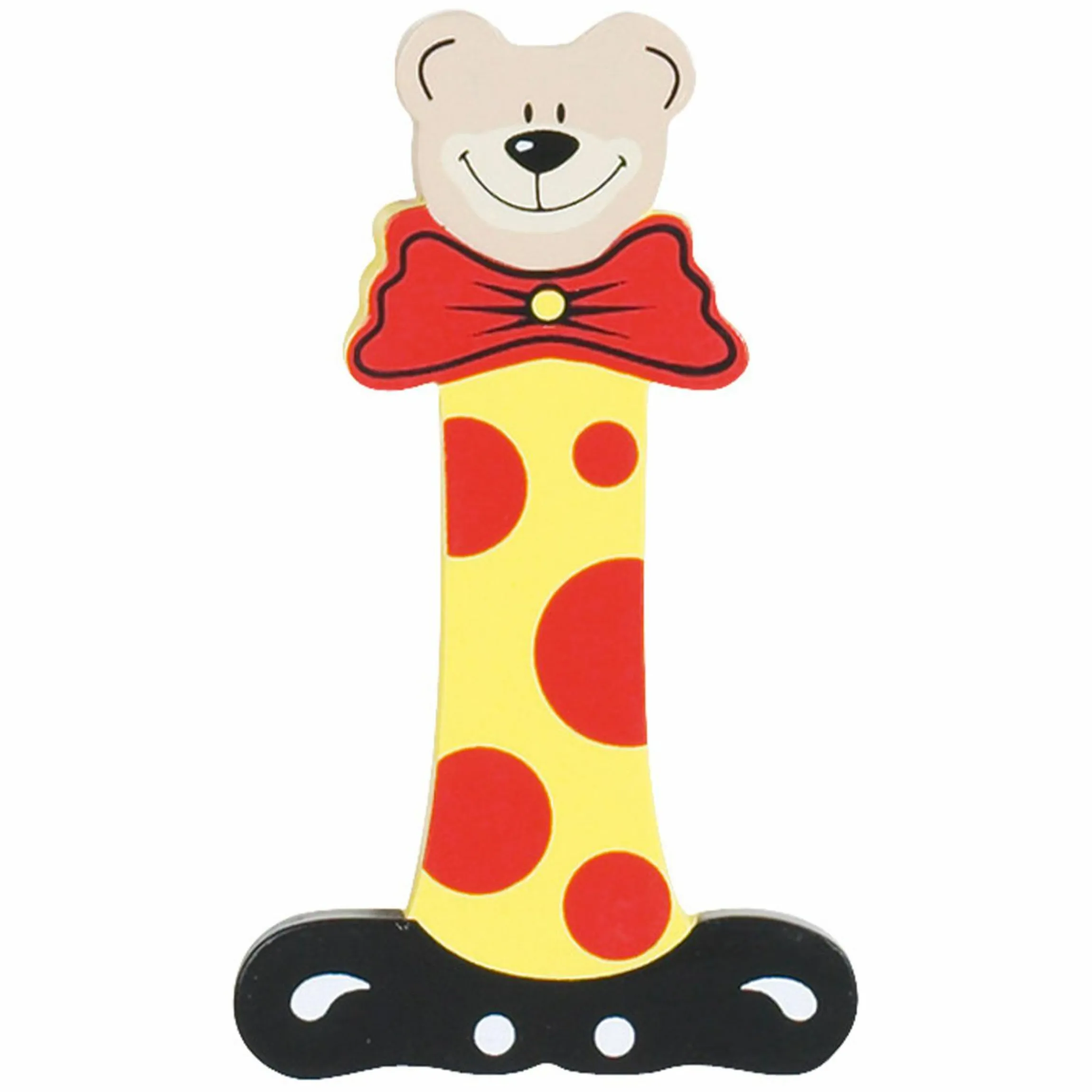 Holzbuchstabe I - Bär