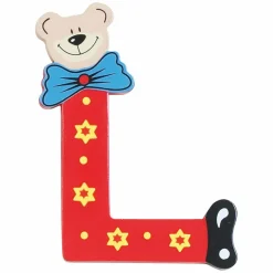 Holzbuchstabe L - Bär