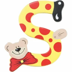 Holzbuchstabe S - Bär