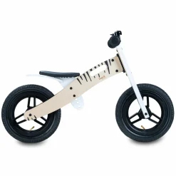Holz-Laufrad Balance N Ride mit Lufträdern & verstellbarem Sitz (ab 18 Monate) - Zebra