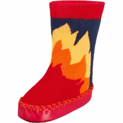 Hüttenschuh - Feuerwehr Marine Rot - Gr. 20/21