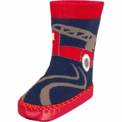Hüttenschuh - Feuerwehr Marine Rot - Gr. 20/21