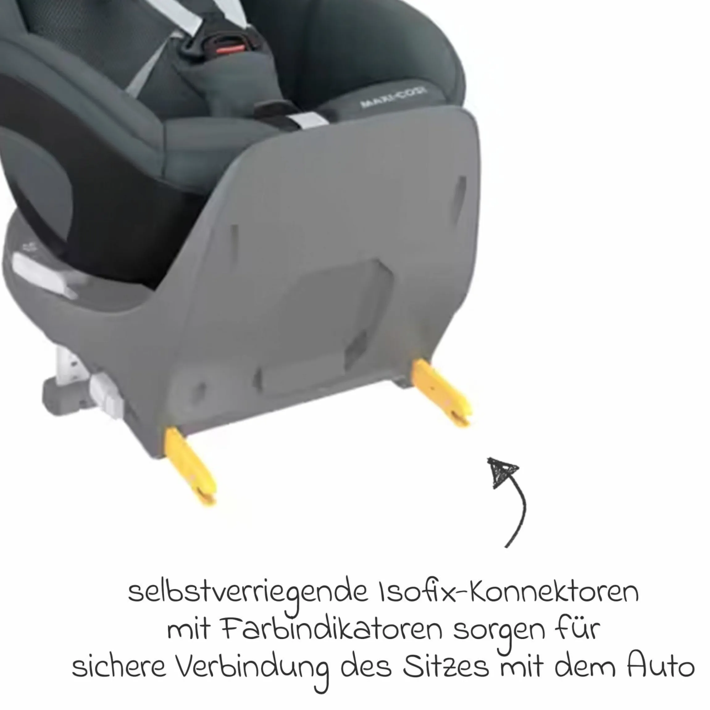 3in1 Babyschale & Reboarder-Set FamilyFix 360 ab Geburt bis 4 Jahre (40 - 105 cm) mit Babyschale Pebble 360 & Kindersitz Pearl 360 inkl. Isofix-Basis FamilyFix, Schutzunterlage, Activity-Trapez & Schnullertasche - Graphite - Kollektion 2025