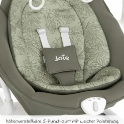 2in1 Babyschaukel Sansa ab Geburt - 9 kg abnehmbarer Sitz als Babywippe nutzbar - Palms - Kollektion 2025