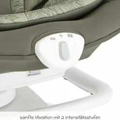 2in1 Babyschaukel Sansa ab Geburt - 9 kg abnehmbarer Sitz als Babywippe nutzbar - Palms - Kollektion 2025