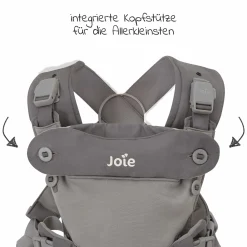 3in1 Babytrage Savvy Lite für Neugeborene ab 3,5 kg bis 14 kg einsetzbar mit 3 Tragepositionen - Cobblestone - Kollektion 2025