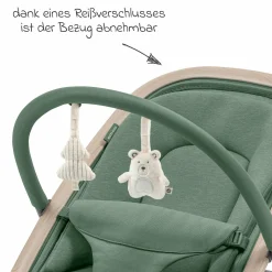 2-in-1 Babywippe Kori ab der Geburt mit Neugeborenen-Inlay nur 2,3 kg leicht - Beyound - Green Eco - Kollektion 2025