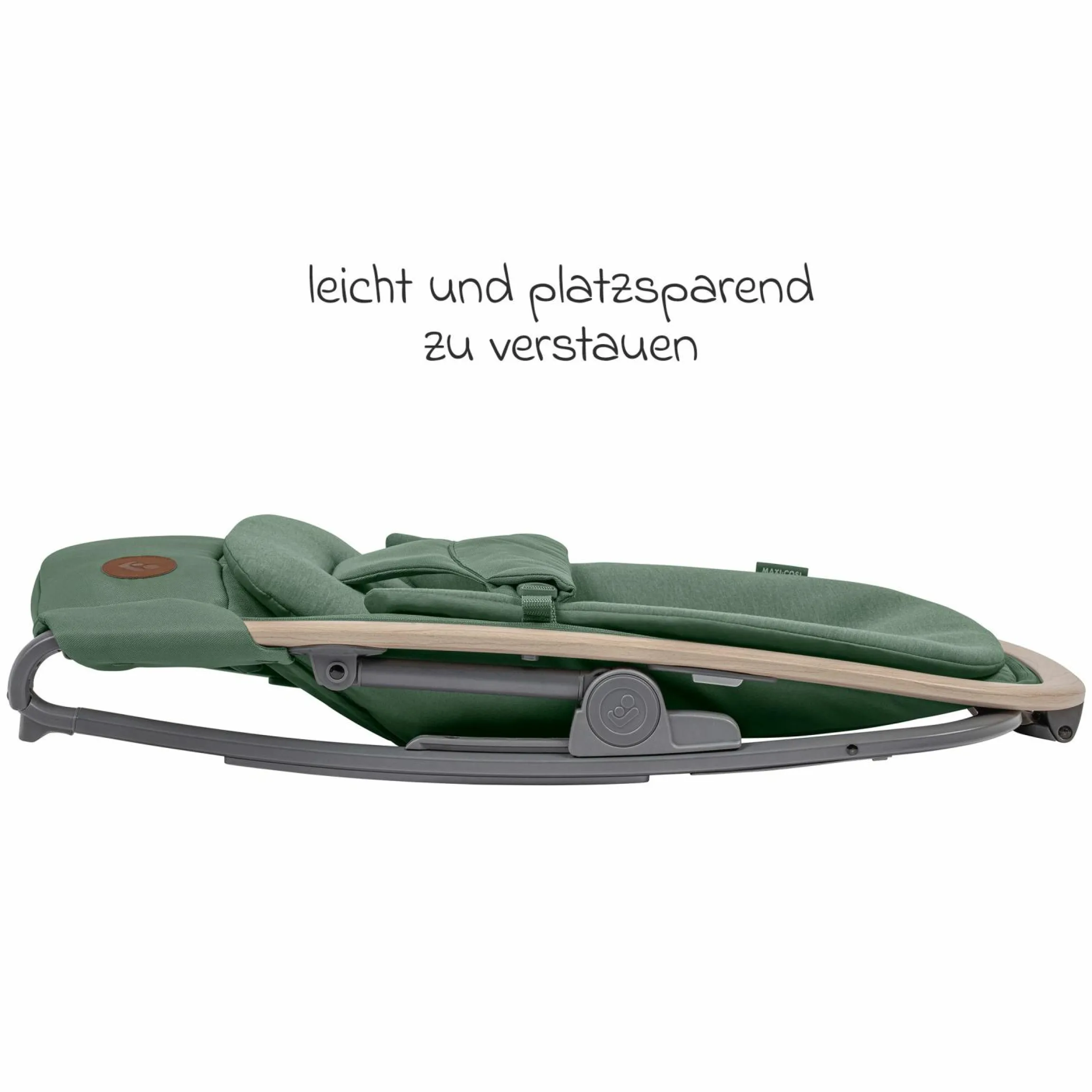 2-in-1 Babywippe Kori ab der Geburt mit Neugeborenen-Inlay nur 2,3 kg leicht - Beyound - Green Eco - Kollektion 2025