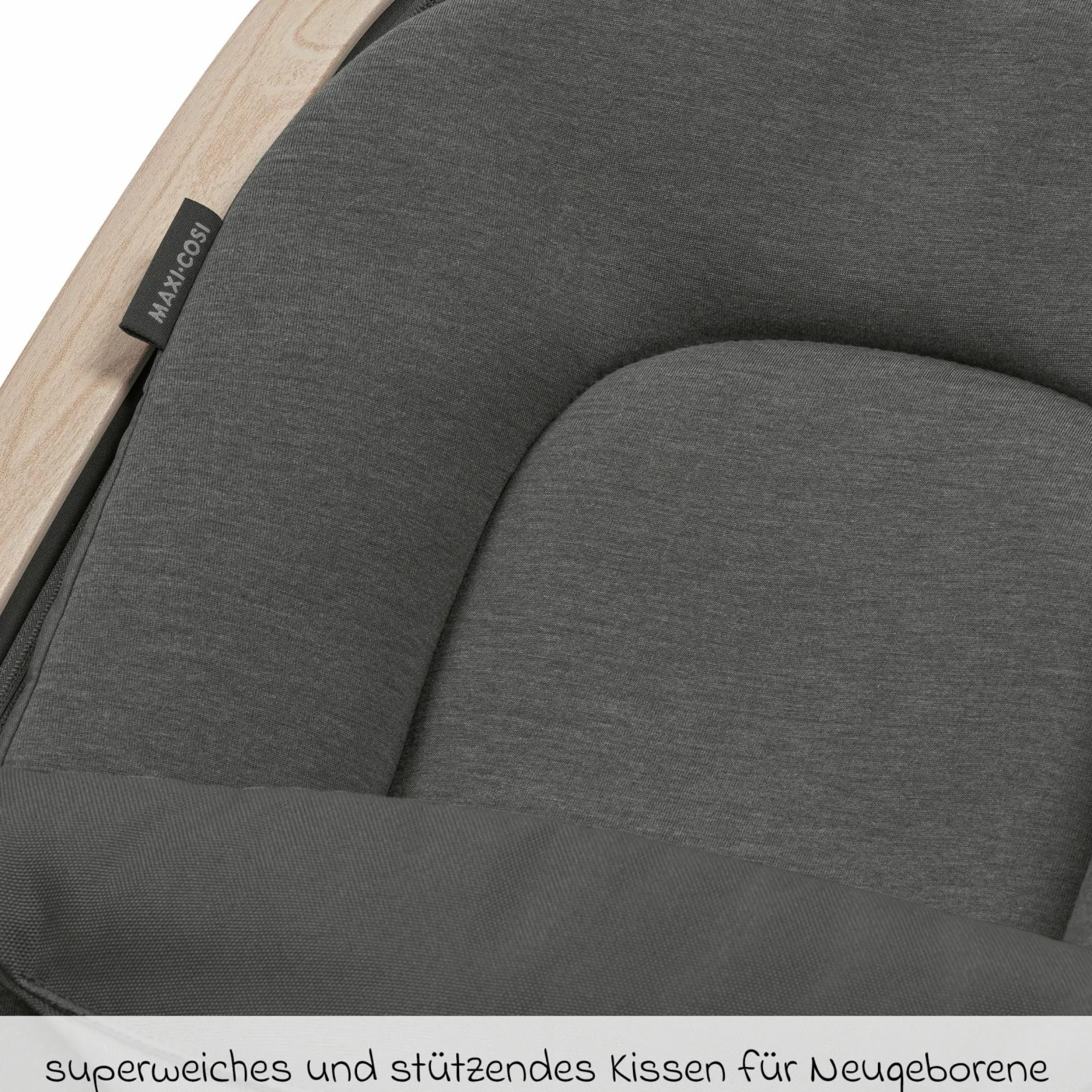 2-in-1 Babywippe Kori ab der Geburt mit Neugeborenen-Inlay nur 2,3 kg leicht - Beyound - Graphite Eco - Kollektion 2025