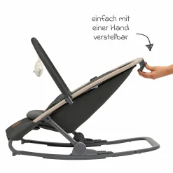 2-in-1 Babywippe Kori ab der Geburt mit Neugeborenen-Inlay nur 2,3 kg leicht - Beyound - Graphite Eco - Kollektion 2025